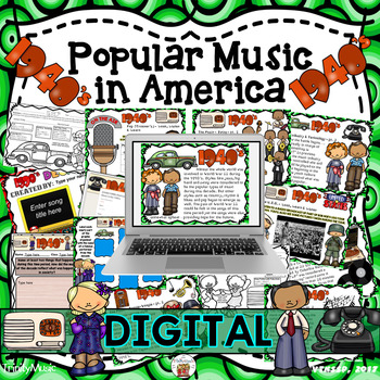 Preview of American Popular Music - The 1940's Decade (Digital Version)