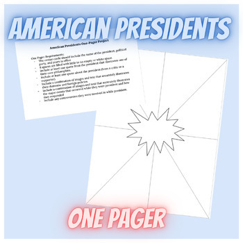 Preview of American President One Pager Project