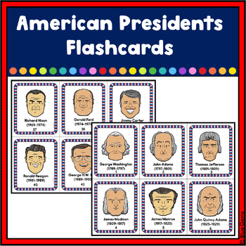 Preview of American Presidents Flashcards
