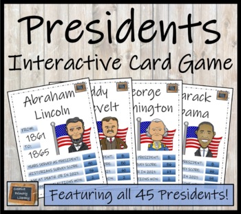 Preview of American Presidents Trading Cards Game
