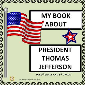 Preview of My Book About President Thomas Jefferson