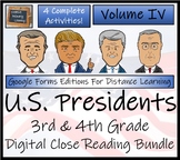 American Presidents Vol. 4 Close Reading Bundle Digital & 