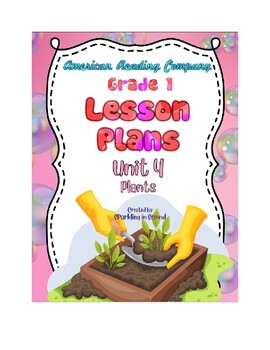 Preview of American Reading Company (ARC) First Grade-Unit 4 Lesson Plans
