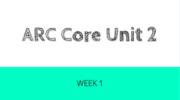 Preview of American Reading Company (ARC) Grade 3 Unit 2 Slide Bundle