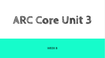 Preview of American Reading Company (ARC) Grade 3 Unit 3 Slide Bundle