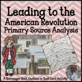American Revolution 1 Primary Source Analysis Task Card Re