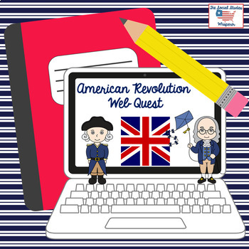 Preview of American Revolution Webquest