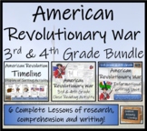 American Revolution | Timeline Close Reading & Writing Bun