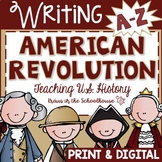 American Revolution A-Z Book | Easel Activity Distance Learning