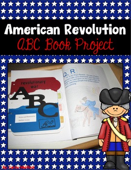 Preview of American Revolution ABC Book Project