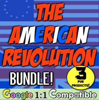 Preview of American Revolution Activities and Resources Unit Bundle