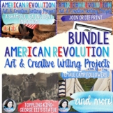 American Revolution Art & Creative Writing Projects BUNDLE