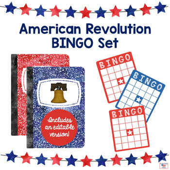 Preview of American Revolution BINGO