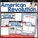 American Revolution Activities BUNDLE | US History Curriculum