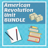 American Revolution BUNDLE - Distance Learning