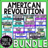 American Revolution BUNDLE - Escape Room - Reading Compreh
