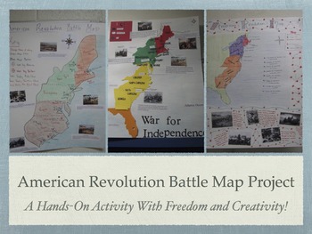 Preview of American Revolution Battle Map Project