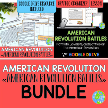 Preview of American Revolution Battles BUNDLE