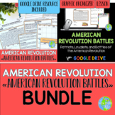 American Revolution Battles BUNDLE