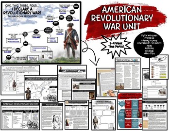 Preview of American Revolution - Battles, Maps, Major People and Events BUNDLE