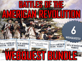 American Revolution - Battles of the American Revolution -