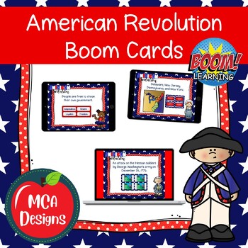 Preview of American Revolution Boom Cards