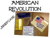 American Revolution Briefcase Templates with Grading Rubric