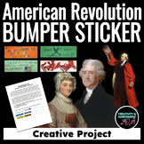 American Revolution Bumper Sticker Creative Project