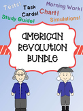 American Revolution Bundle (Causes, Major Battles, and People)