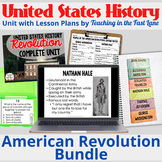 American Revolution Unit - US History - Revolution Lesson 