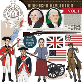 American Revolution Clip Art, American History Clip Art