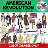American Revolution Clip Art Bundle - COLOR IMAGES ONLY {C