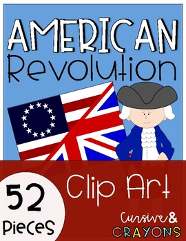 Preview of American Revolution Clip Art; Revolutionary War
