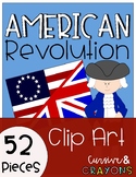 American Revolution Clip Art; Revolutionary War