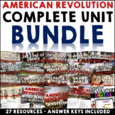 American Revolution Complete Unit Curriculum Bundle