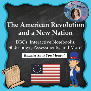 Preview of American Revolution, Constitution & Bill of Rights BUNDLE