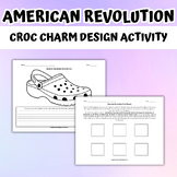American Revolution Croc Charm Design Activity