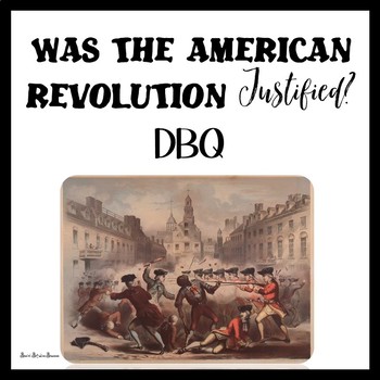 Preview of Events Leading to the American Revolution Activity