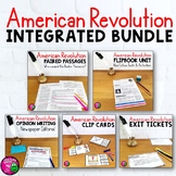 American Revolution & ELA Integrated Bundle: Reading, Writ