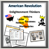 American Revolution: Enlightenment Thinkers
