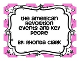 American Revolution Events and Key Figures
