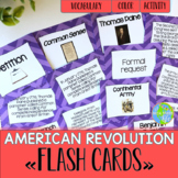 American Revolution Flash Cards