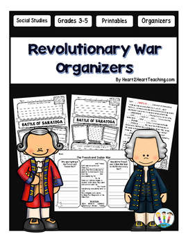 American Revolutionary War Mini Book for Early Readers - Revolutionary War