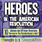 American Revolution Heroes 10 African American and Women H