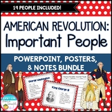American Revolution - Important People PowerPoint, Posters