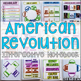 American Revolution Interactive Notebook Graphic Organizer