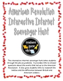American Revolution Internet Scavenger Hunt