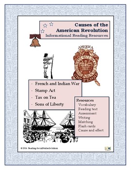 Preview of Revolutionary War - Causes 00 - Bundled Unit - Distance Learning