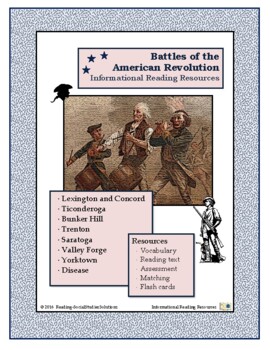 Preview of Revolutionary War - Battles - Bundled Unit - Distance Learning