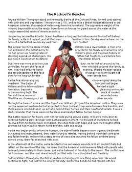 Preview of American Revolution: Loyalist and Patriot Soldier's Personal Experience Activity